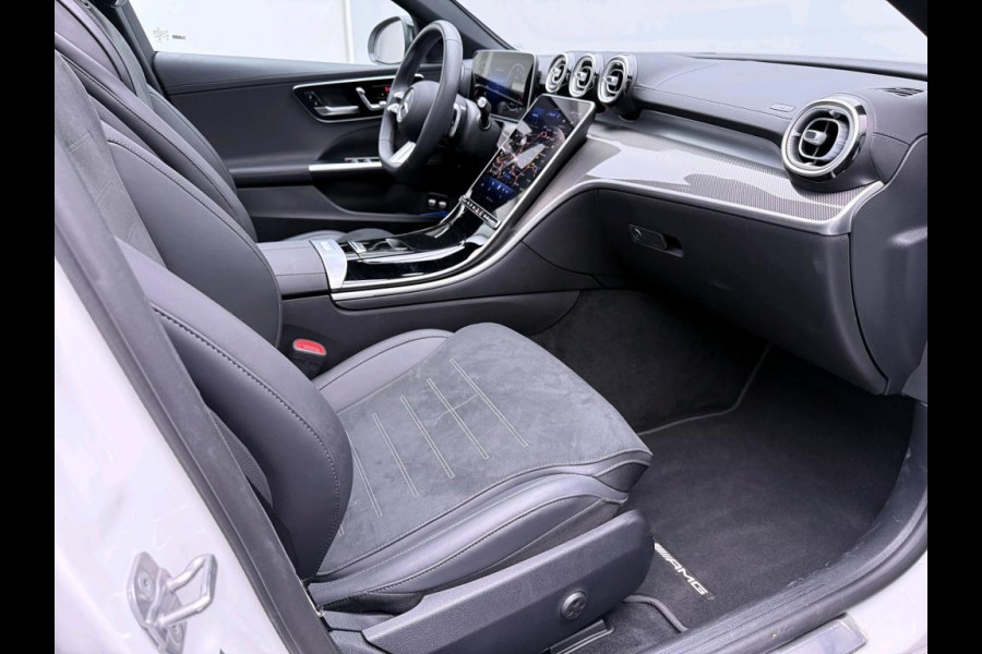 Mercedes-Benz C-Klasse 300 e Business Solution AMG AMG Line | Night Pakket | Panorama Schuif-Kanteldak | Parkeerpakket met 360°-camera | Alarm | Sfeerverlichting. Inclusief 24 maanden MB Certified garantie voor Europa.