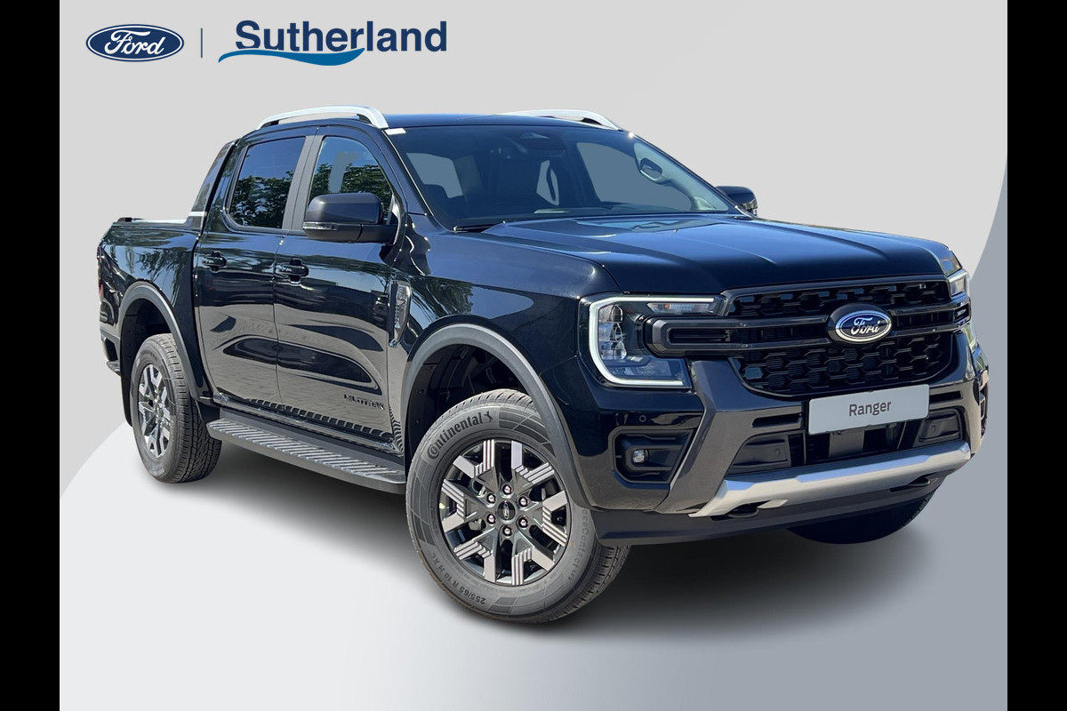 Ford Ranger 2.3 PHEV Wildtrak Double Cab | 281pk |  5 persoons! | Technology Pack Plus Trailer | Cargo Area Pack | Power Rollertop | Prijs excl. BTW incl. BPM | laadkabel mode 3 16A