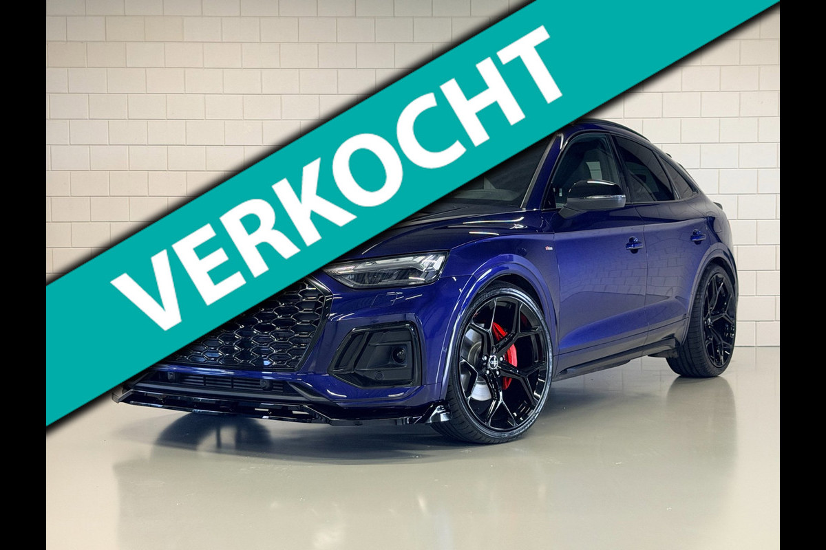 Audi Q5 Sportback 55 TFSI e quattro Competition Black Optic| SQ5 | RS LEDER | B&O | SFEER | HEAD-UP | LUCHTVERING | TREKHAAK