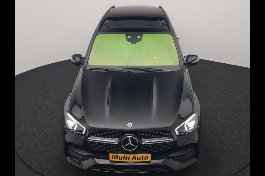 Mercedes-Benz GLE 350 e 4MATIC AMG Night PHEV 333pk Dealer O.H. | Trekhaak Af Fabriek | Panodak | Adaptive Cruise | 360 Camera | Burmester Audio | Lederen Sportstoelen Memory & Verwarmd | Sfeerverlichting | Keyless | Blis | Widescreen Navi | Apple Carplay | Plug In Hybrid |