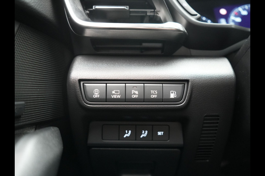 Mazda MX-30 e-SkyActiv R-EV 170 Makoto PHEV 170pk | Trekhaak Afn. | Panodak | Adaptive Cruise | Head Up | 360 Camera | Bose Audio | Lederen Sportstoelen Memory & Verwarmd | Keyless | Blis | Stuur Verwarmd | Navigatie | DAB | Plug In Hybrid |