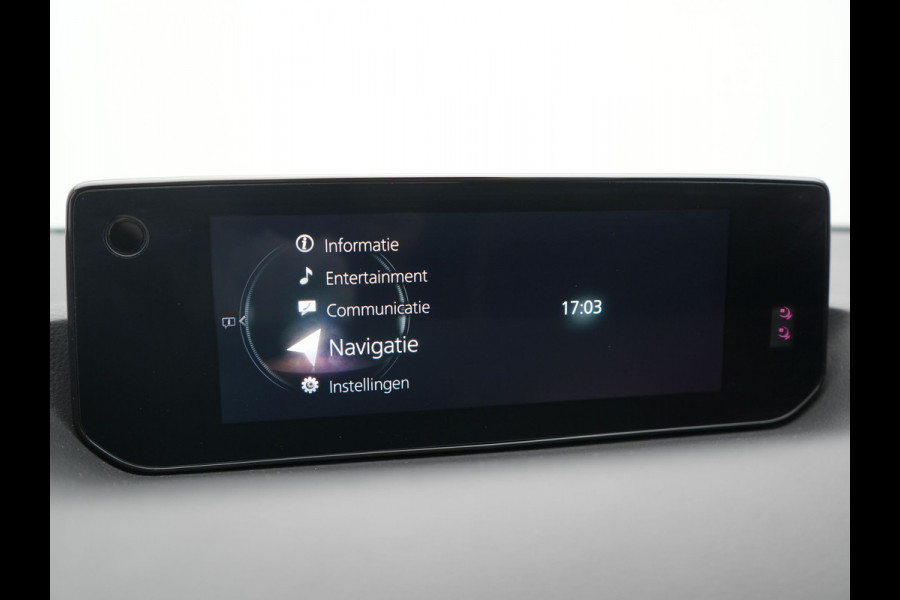Mazda MX-30 e-SkyActiv R-EV 170 Makoto PHEV 170pk | Trekhaak Afn. | Panodak | Adaptive Cruise | Head Up | 360 Camera | Bose Audio | Lederen Sportstoelen Memory & Verwarmd | Keyless | Blis | Stuur Verwarmd | Navigatie | DAB | Plug In Hybrid |