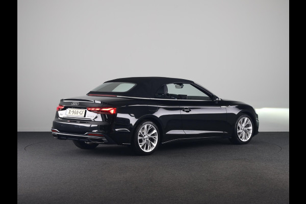 Audi A5 Cabriolet 40 TFSI Launch edition Sport 190pk | lederen bekleding, | Nekverwarming | matrix LED koplampen | Navigatiesysteem full map | Voorstoelen verwarmd