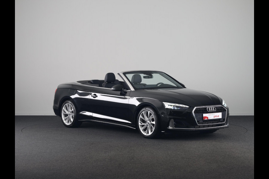 Audi A5 Cabriolet 40 TFSI Launch edition Sport 190pk | lederen bekleding, | Nekverwarming | matrix LED koplampen | Navigatiesysteem full map | Voorstoelen verwarmd