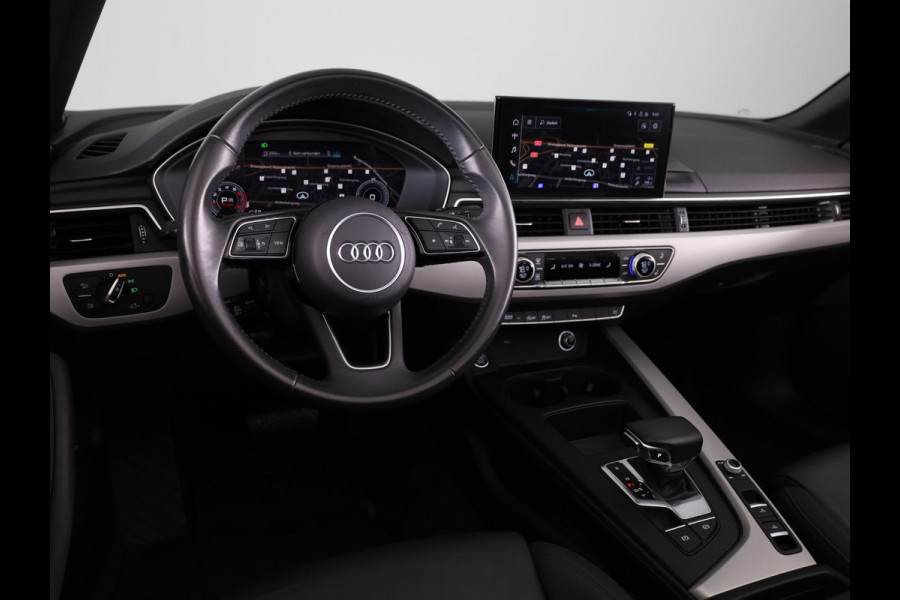 Audi A5 Cabriolet 40 TFSI Launch edition Sport 190pk | lederen bekleding, | Nekverwarming | matrix LED koplampen | Navigatiesysteem full map | Voorstoelen verwarmd