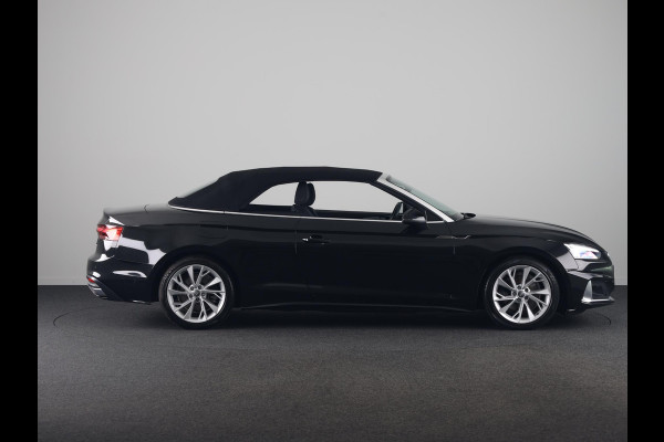 Audi A5 Cabriolet 40 TFSI Launch edition Sport 190pk | lederen bekleding, | Nekverwarming | matrix LED koplampen | Navigatiesysteem full map | Voorstoelen verwarmd