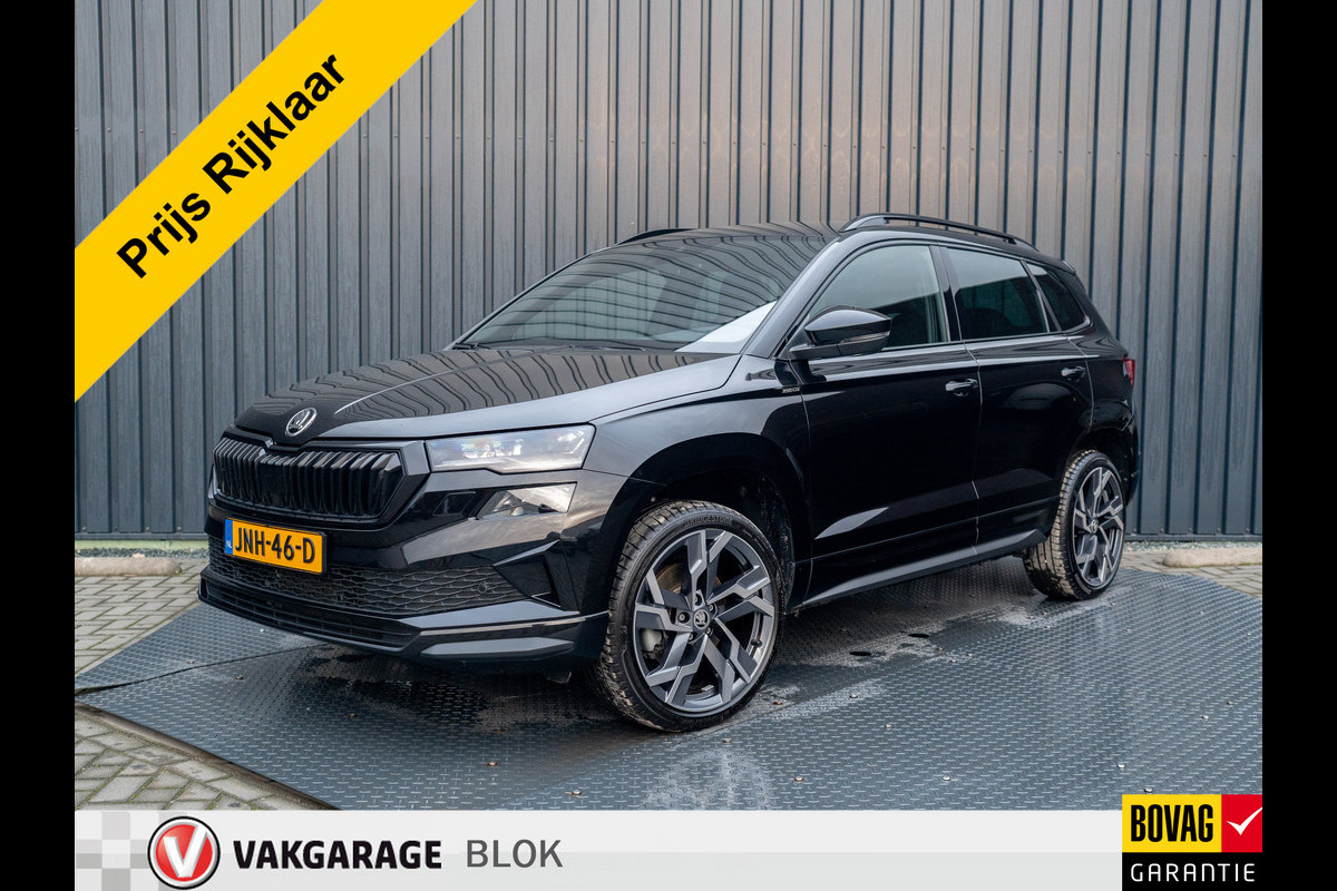 Škoda Karoq 1.5 TSI ACT Sportline Business | Elk. A- Klep | Camera | 19'' | Adapt. Cr. | Keyless | Stoel & Stuur verw. | Prijs Rijklaar!!