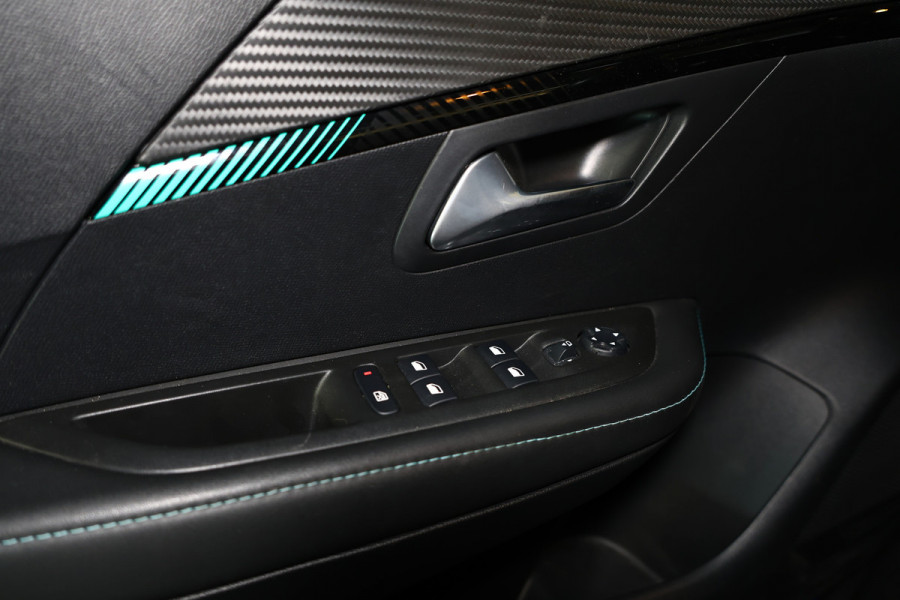 Peugeot e-208 EV Blue Lease Allure 50 kWh AVM CARPLAY VIRTUAL KEYLESS CLIMA CAMERA CRUISE PARK ASS BT"21