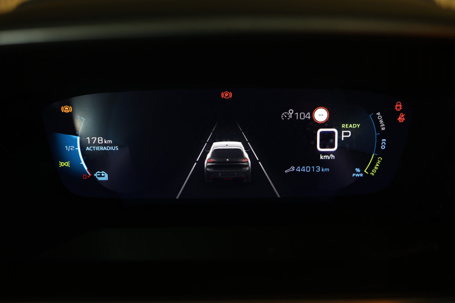 Peugeot e-208 EV Blue Lease Allure 50 kWh AVM CARPLAY VIRTUAL KEYLESS CLIMA CAMERA CRUISE PARK ASS BT"21