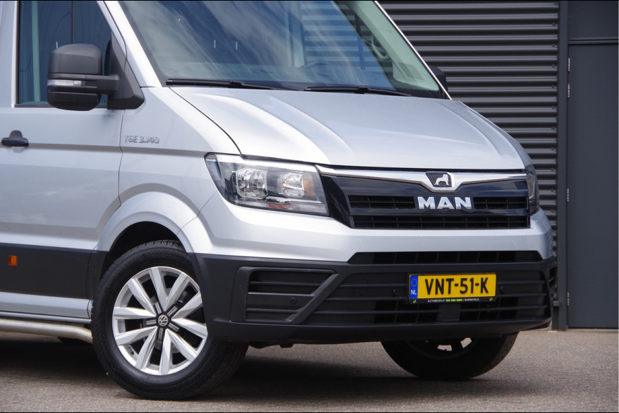 MAN TGE 3.140 35 2.0 L3H2(L2H1) EURO6! AUT. CRUISE, TREKHAAK, 18'', ERGO ACTIVE GEVEERDE STOEL, STOELVERWARMING, AIRCO, PARKEERSENSOREN