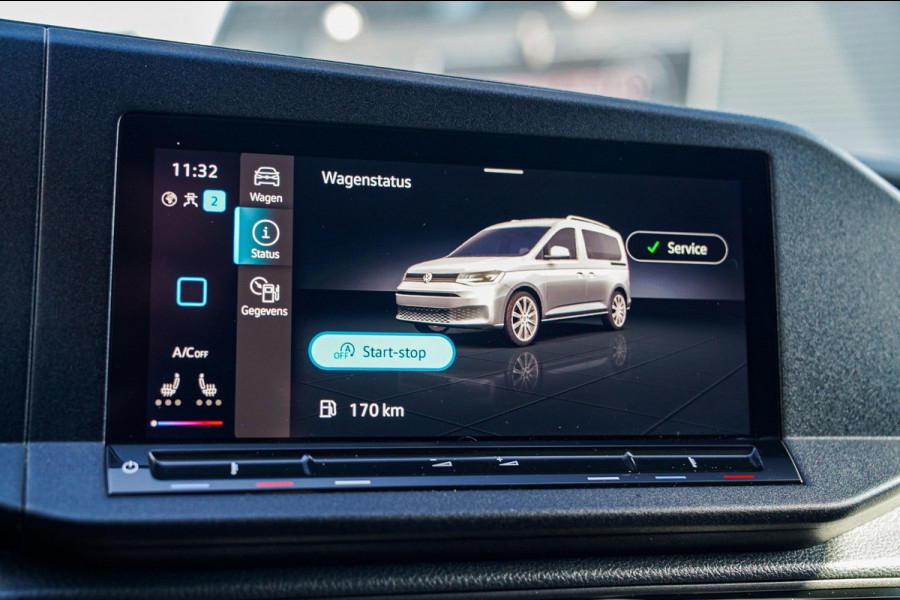 Volkswagen Caddy Cargo 2.0 TDI Exclusive | Stoelverwarming | Camera | Apple Carplay | AC | Comfort Stoelen