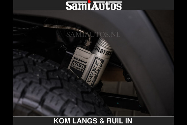 Dodge Ram TRX HELLCAT | 6.2 V8 712PK SUPERCHARGER | RODE STIKSELS | FULLY LOADED | CARBON | CREW CAB | DUBBELE CABINE | 5 PERSOONS | De specialist in Amerikaanse pick‑ups in Nederland en Europa.