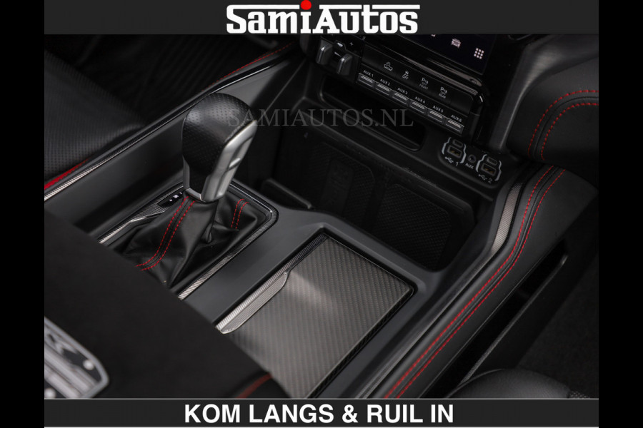 Dodge Ram TRX HELLCAT | 6.2 V8 712PK SUPERCHARGER | RODE STIKSELS | FULLY LOADED | CARBON | CREW CAB | DUBBELE CABINE | 5 PERSOONS | De specialist in Amerikaanse pick‑ups in Nederland en Europa.