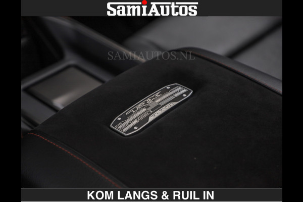 Dodge Ram TRX HELLCAT | 6.2 V8 712PK SUPERCHARGER | RODE STIKSELS | FULLY LOADED | CARBON | CREW CAB | DUBBELE CABINE | 5 PERSOONS | De specialist in Amerikaanse pick‑ups in Nederland en Europa.