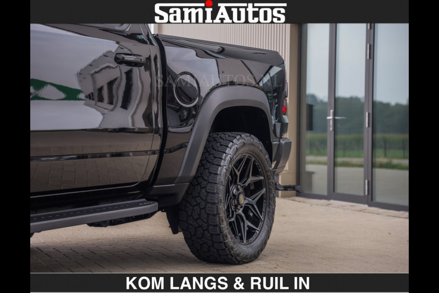 Dodge Ram TRX HELLCAT | 6.2 V8 712PK SUPERCHARGER | RODE STIKSELS | FULLY LOADED | CARBON | CREW CAB | DUBBELE CABINE | 5 PERSOONS | De specialist in Amerikaanse pick‑ups in Nederland en Europa.