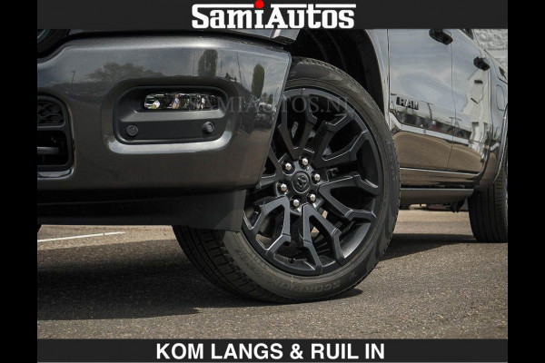 Dodge Ram LIMITED 2027 5.7 V8 HEMI | MAXIMAAL UITGERUST | NIEUWE KLEUR Granite Crystal Pearl met Ebony Red interior seats | DUBBELE CABINE | 5 PERSOONS | DC | Allernieuwste Limited 2027 in nieuwe kleur Granite Crystal Pearl  – volledig uitgerust met alle opties.