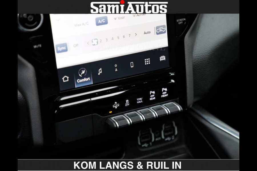 Dodge Ram SPORT LARAMIE 5.7 V8 HEMI | LUCHTVERING | 2023 | PANODAK | GROOTSCHERM | DC | TOP KLEUR GRANITE | CREW CAB | DUBBELE CABINE | 5 PERSOONS |