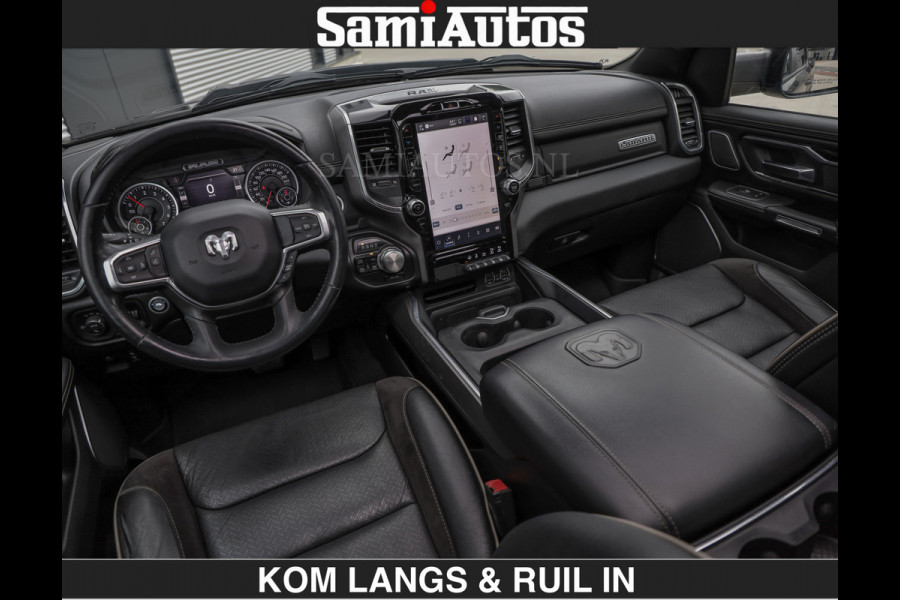 Dodge Ram SPORT LARAMIE 5.7 V8 HEMI | LUCHTVERING | 2023 | PANODAK | GROOTSCHERM | DC | TOP KLEUR GRANITE | CREW CAB | DUBBELE CABINE | 5 PERSOONS |