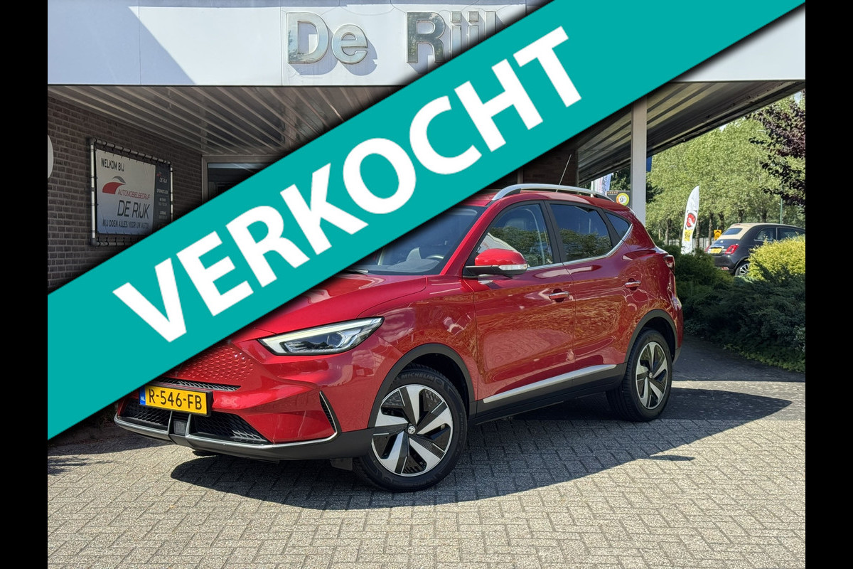MG Mg zs ev EV Standard Range Luxury 50 kWh | Pano, Leder, 360Camera, Navi, Carplay/Android | 1e Eigenaar, Dealerond. | NAP |