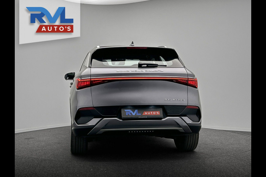 BYD ATTO 3 Design 60 kWh |*100 STUKS* | 204 PK | Pano/dak | Adapt/Cruise/Control | Leder/Beige/Blauw | 360/Camera, Navigatie, BTW!
