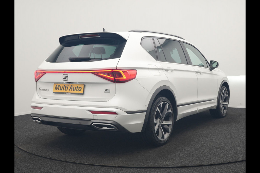 Seat Tarraco 1.4 TSI e-Hybrid FR Business Intense PHEV 245pk | Trekhaak Af Fabriek | Adaptive Cruise | 360 Camera | Sportstoelen Memory & Verwarmd | Keyless | Blis | Stuur Verwarmd | Apple Carplay | Navigatie | DAB | 20"L.M | Plug In Hybrid |