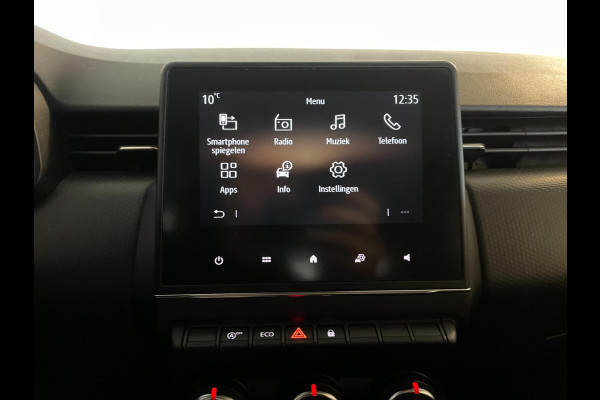 Renault Clio 1.0 TCe 90 Equilibre AIRCO NAVI CRUISE APPLE CARPLAY PRIVACY GLAS ELEK RAMEN CENT VERG METALLIC LAK ZEER NETTE AUTO