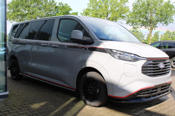 Ford Transit Custom 320 2.5 PHEV L2H1 Grey Platinum DC | Dubbele Cabine | Rijklaar | Dubbele zijschuifdeur | Dual-zone automatische airconditioning | Privacy glass | Groot middenconsole | Trekhaakvoorbereiding | Centrale dubbele vergrendeling | Driver Assistent Pack Ultimate | Verwarmbaar stuurwiel | 2 AGM accus | PHEV 1-fase oplaadkabel 10m | Vehicle Integration System