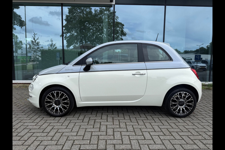 Fiat 500 1.0 Hybrid Dolcevita - Navi - Climate - Panodak - Parkeerhhulp - Lage stand