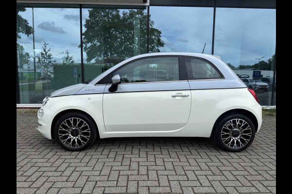 Fiat 500 1.0 Hybrid Dolcevita - Navi - Climate - Panodak - Parkeerhhulp - Lage stand