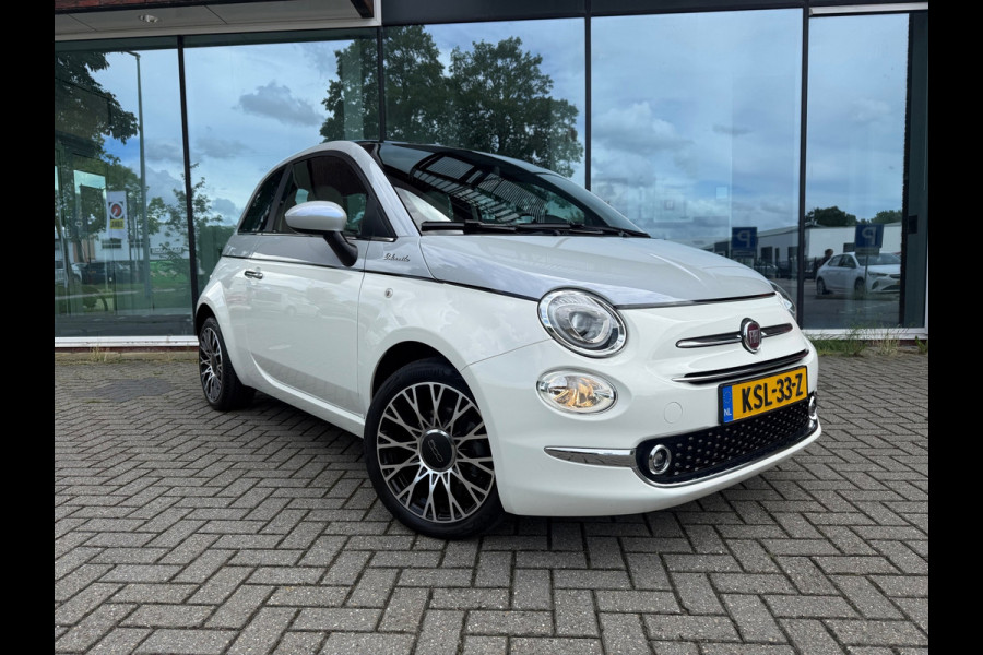 Fiat 500 1.0 Hybrid Dolcevita - Navi - Climate - Panodak - Parkeerhhulp - Lage stand