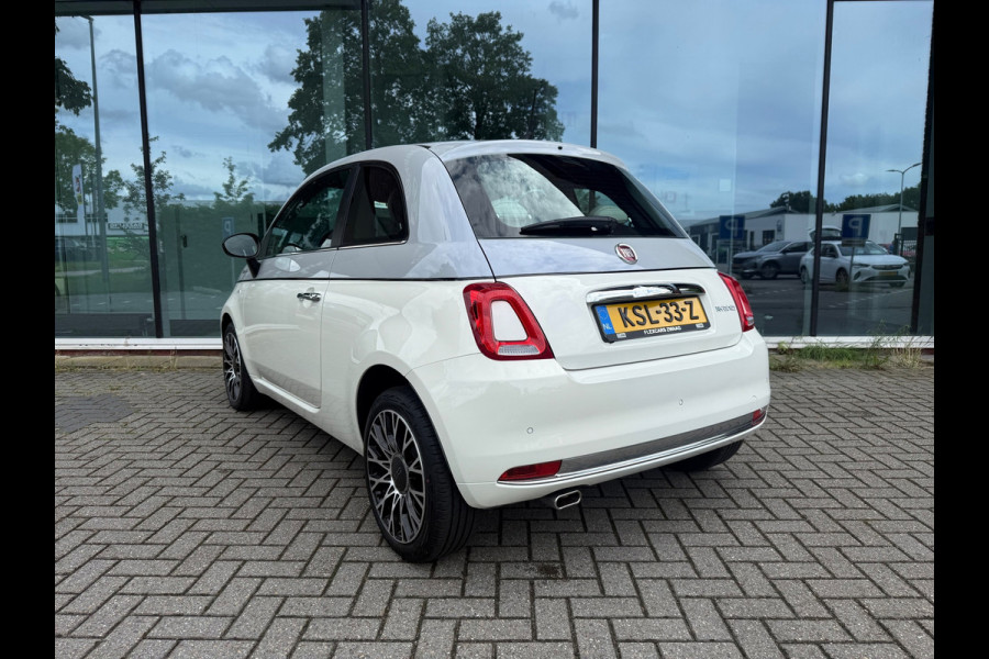 Fiat 500 1.0 Hybrid Dolcevita - Navi - Climate - Panodak - Parkeerhhulp - Lage stand