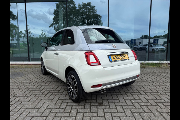Fiat 500 1.0 Hybrid Dolcevita - Navi - Climate - Panodak - Parkeerhhulp - Lage stand