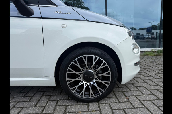 Fiat 500 1.0 Hybrid Dolcevita - Navi - Climate - Panodak - Parkeerhhulp - Lage stand
