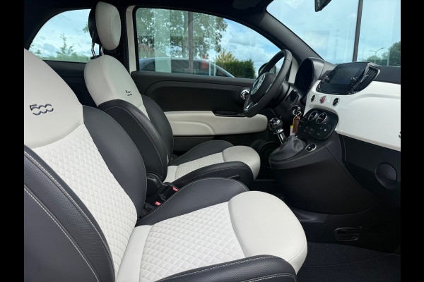 Fiat 500 1.0 Hybrid Dolcevita - Navi - Climate - Panodak - Parkeerhhulp - Lage stand