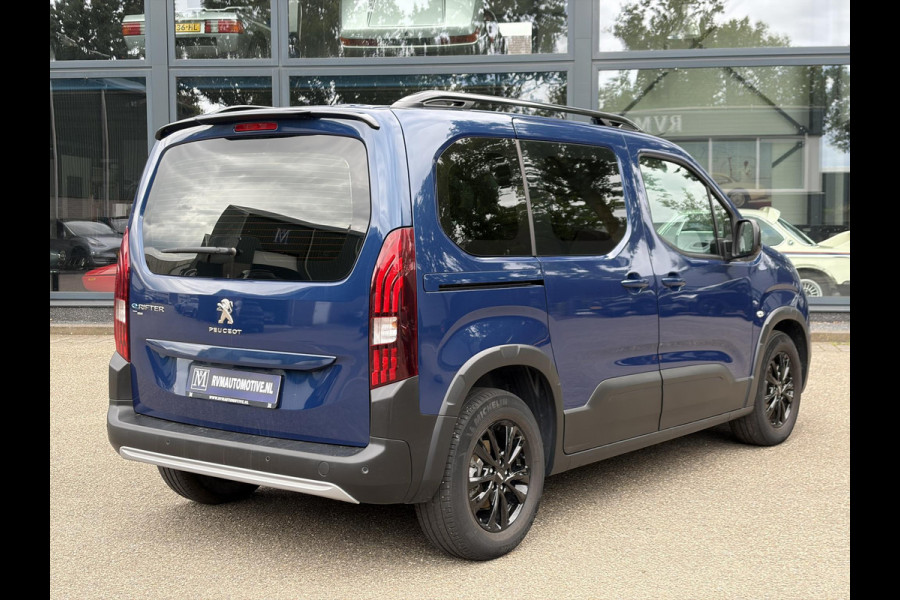 Peugeot e-Rifter EV Allure Pack 50 kWh SOH 100%!| APPLE CARPLAY + ANDROID AUTO| STANDKACHEL|  DUBBELE SCHUIFDEUREN| RIJKLAARPRIJS INCL. 12 MND BOVAG GARANTIE
