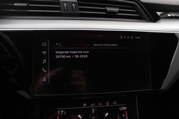 Audi e-tron 55 quattro S edition 95 kWh 46.023 km!. / SoH 94,6% / Panoramadak / 360Camera / Head-up / Luxe Leder / Luchtvering / 21'' / B&O / Softclose / Matrix LED / CarPlay / Dodehoek / DAB / ACC / Stoelmassage+Ventilatie