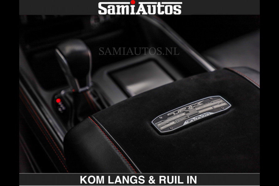 Dodge Ram TRX HELLCAT 712 PK 6.2 V8 | BOM VOL | GRANITE MET ZWART LEDER RODE STIKSELS | CREW CAB DUBBELE CABINE DC | 5 PERSOONS GRIJS KENTEKEN |