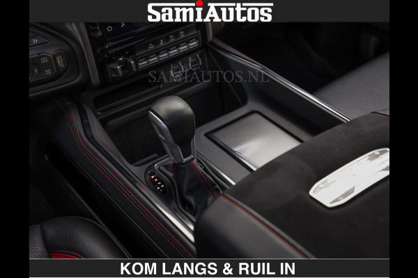 Dodge Ram TRX HELLCAT 712 PK 6.2 V8 | BOM VOL | GRANITE MET ZWART LEDER RODE STIKSELS | CREW CAB DUBBELE CABINE DC | 5 PERSOONS GRIJS KENTEKEN |