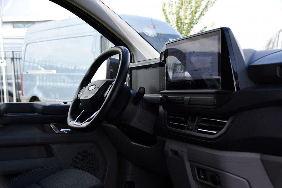 Ford Transit Custom 320 2.0 TDCI L2H1 Limited Black Edition Adaptieve Cruise, Camera, Carplay, 2 x Schuifdeur, 170pk, Automaat, Sensoren, Trekhaak, Stoelverwarming, Multimedia, Uniek!