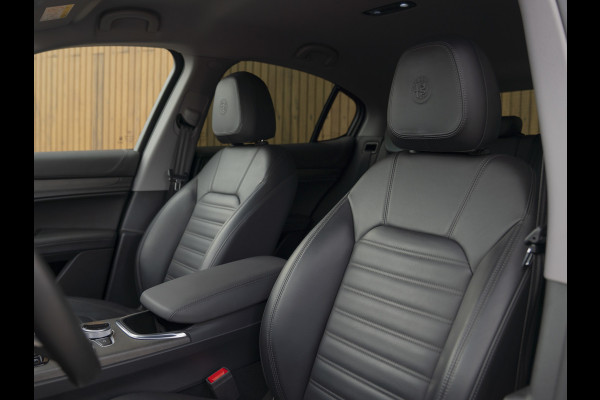 Alfa Romeo Stelvio 2.0T 280pk AWD Ti Lusso MY21 | Verde Visconti | Lederen dash. | CarPlay | Adapt. cruise