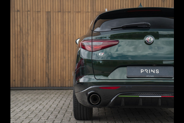 Alfa Romeo Stelvio 2.0T 280pk AWD Ti Lusso MY21 | Verde Visconti | Lederen dash. | CarPlay | Adapt. cruise