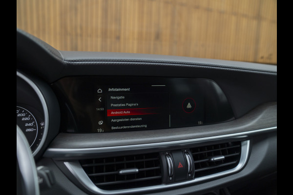 Alfa Romeo Stelvio 2.0T 280pk AWD Ti Lusso MY21 | Verde Visconti | Lederen dash. | CarPlay | Adapt. cruise
