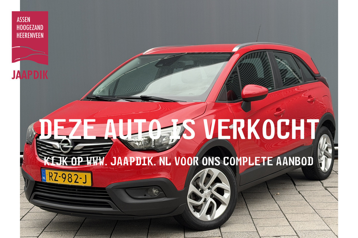 Opel Crossland X BWJ 2018 | 1.2T 111PK Innovation | TREKHAAK | NAVI | AIRCO | PDC | LICHTMETAAL | CARPLAY |