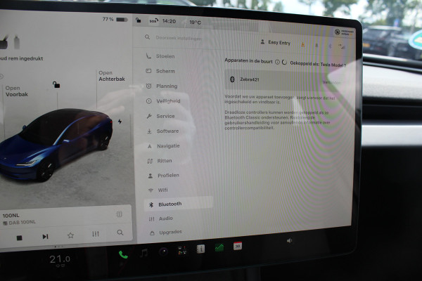 Tesla Model 3 RWD 60 kWh / Autopilot 4 / 4season banden / Panoramadak / Camera / Leder / 18'' / Navigatie / Stoelverwarming