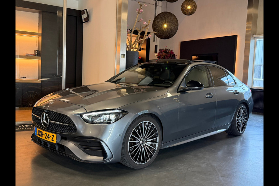Mercedes-Benz C-Klasse 180 AMG Night Panorama Sfeerverl. Camera