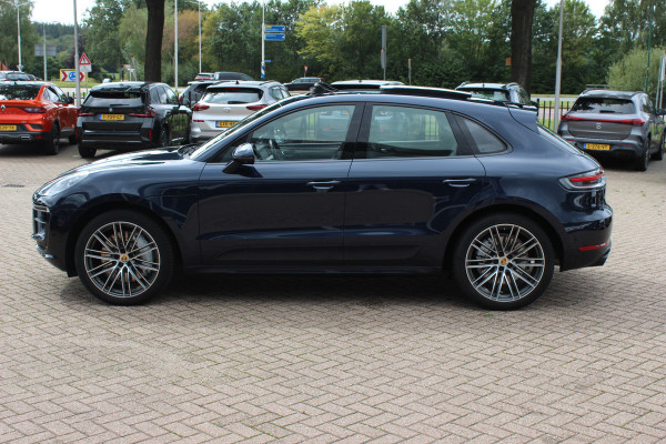 Porsche Macan 2.9 Turbo / Panoramadak / 360Camera / Standkachel / Luchtvering / Adaptieve Stoelen / Keyless / 21'' / Matrix LED / Bose / Sportdesign / Ventilatie+Verwarming / Dodehoek / DAB / ACC