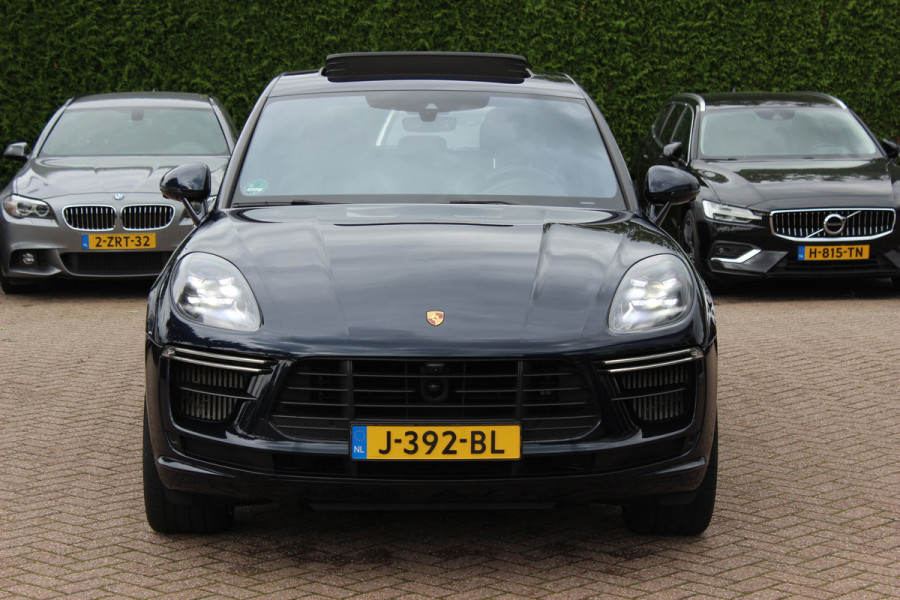 Porsche Macan 2.9 Turbo / Panoramadak / 360Camera / Standkachel / Luchtvering / Adaptieve Stoelen / Keyless / 21'' / Matrix LED / Bose / Sportdesign / Ventilatie+Verwarming / Dodehoek / DAB / ACC