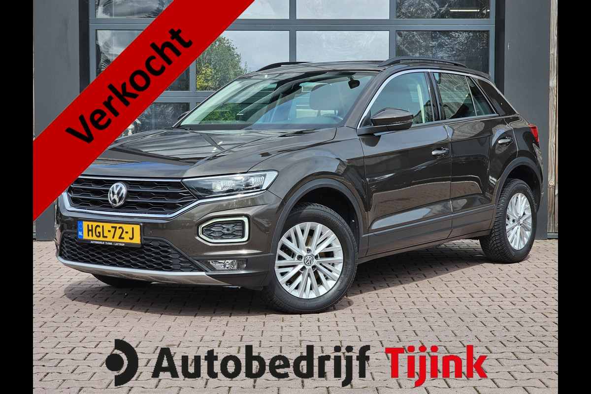 Volkswagen T-Roc 1.5 TSI DSG Style | LED | Stoel & stuurverwarming | ACC | Keyless | App-connect | Navi |