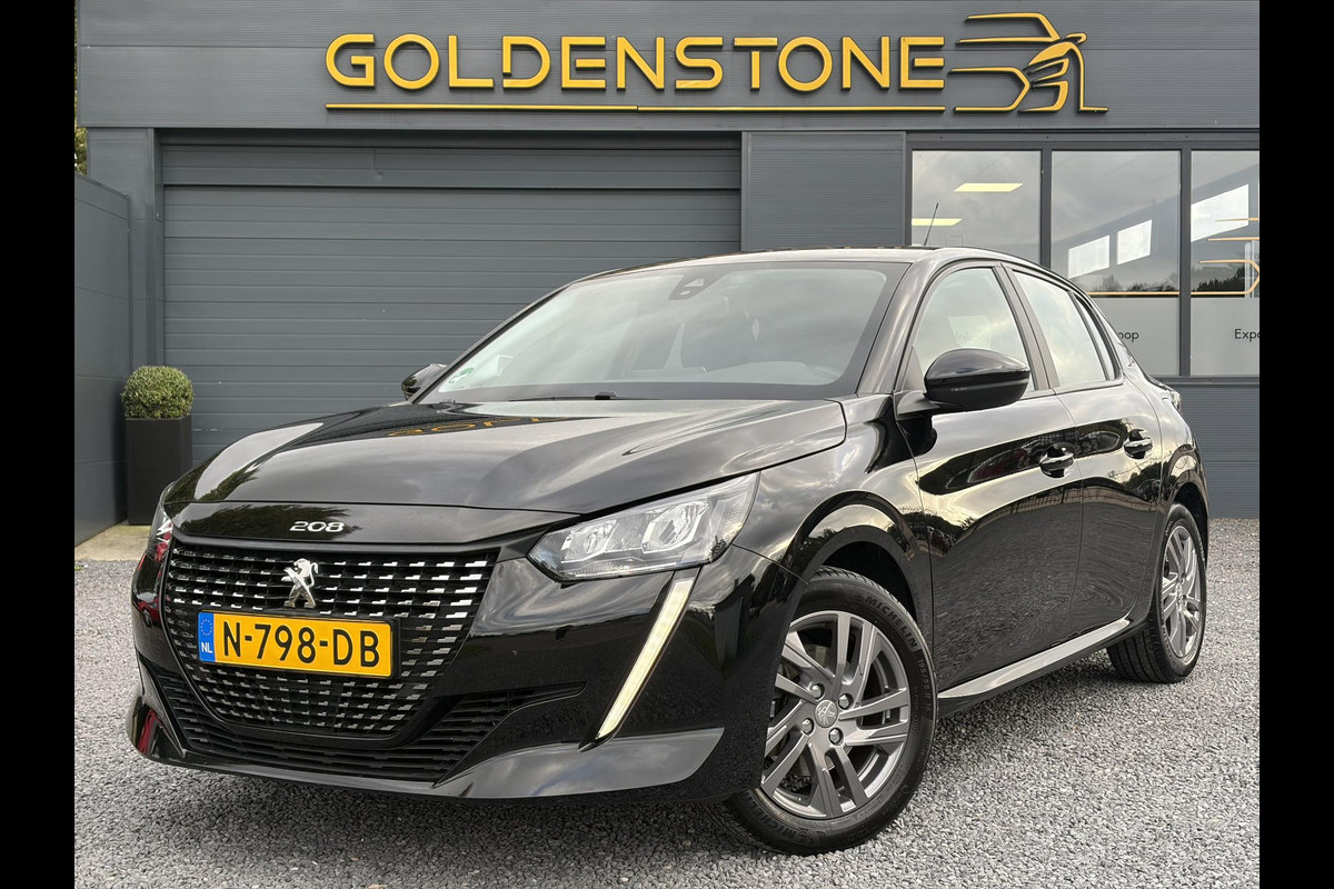 Peugeot 208 1.2 PureTech Blue Lease Active ✓102pk✓2e Eigenaar✓Trekhaak✓Navi✓Carplay✓6 Bak✓Dealer Onderhouden✓Lm velgen✓Rijstrooksensor✓Pdc✓N.A.P✓Clima✓Cruise✓Weinig km✓Apk tot 09-2027
