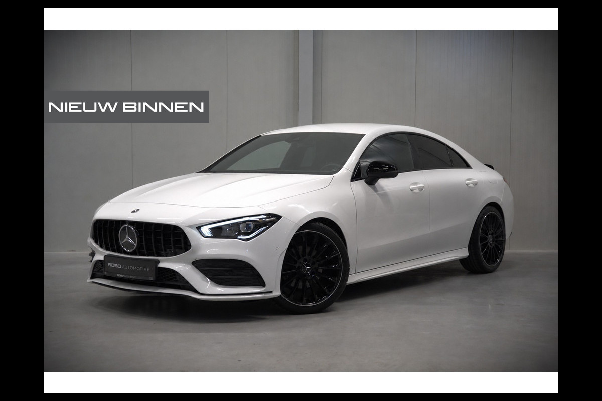 Mercedes-Benz CLA-Klasse 180 Business Solution AMG | Stoelverwarming | Apple Carplay | Keyless | Camera | Cruise Control | LED High Performance | Ambiance Verlichting | Midline Sound System | Navigatie |
